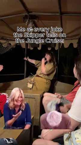 and if it's a dad joke...💀 📍 Magic Kingdom, @waltdisneyworld #experiencekissimmee #kissimmee #mykissimmee #wdw #waltdisneyworld #magickingdom #junglecruise #junglecruiseride #skipper #dadjokes