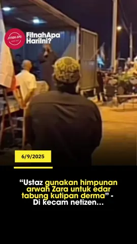 “Netizen dari semenanjung pertahan ustaz buat kutipan derma untuk arwah zar4” #fyp #fitnahapahariini #viral #madanibekerja #malaysia 