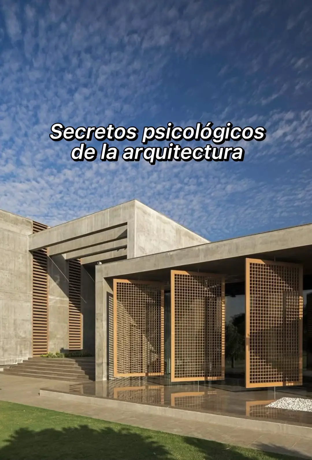 Descubre los secretos psicológicos de la arquitectura, para tenerlos en cuenta a la hora de diseñar o habitar, comenta si quieres conocer más del tema… Una arquitectura más consciente 💚 #Arquitectura #DiseñoDeInteriores #PsicologíaAmbiental #Neuroarquitectura #Diseño