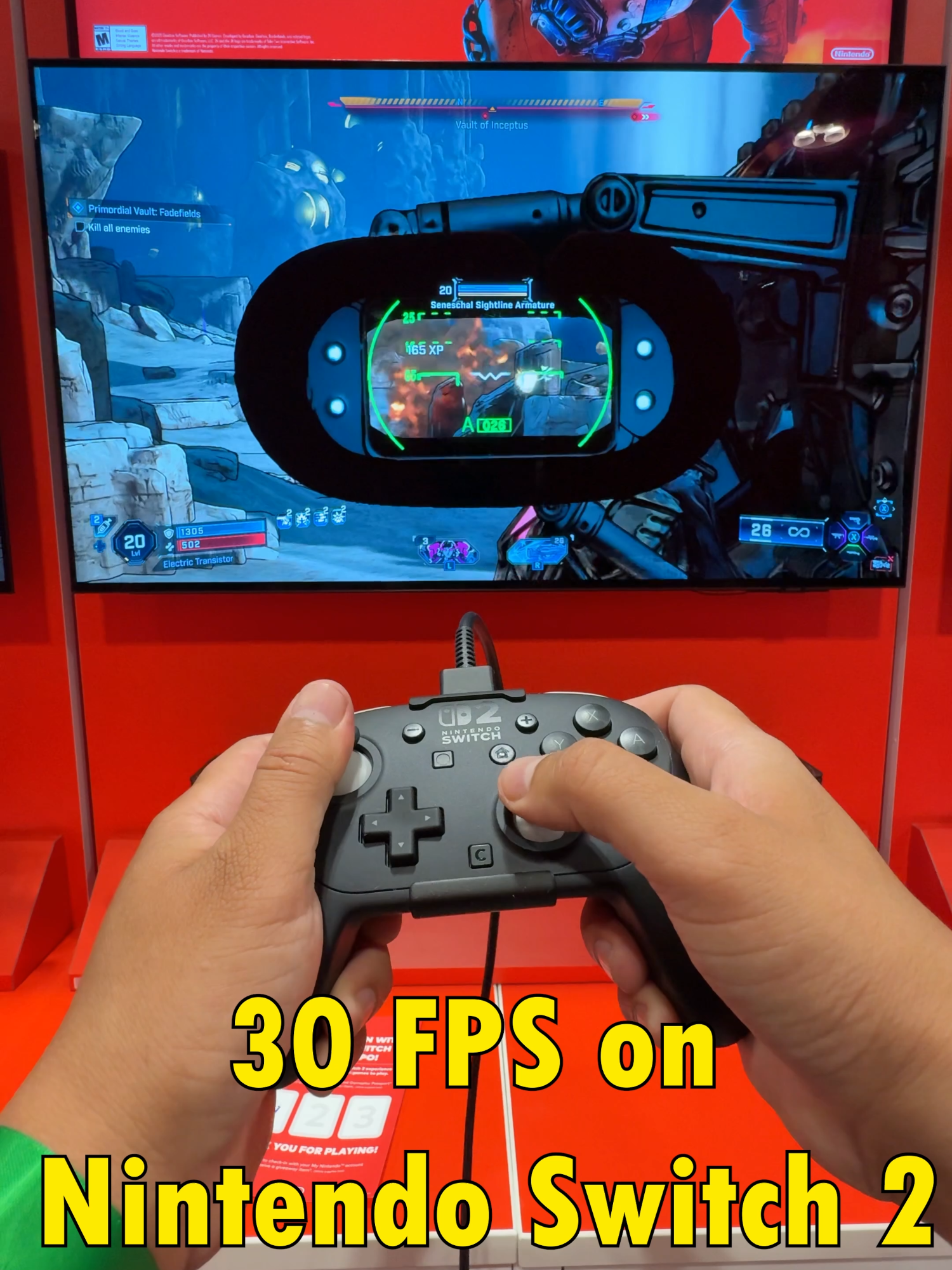 Borderlands 4 on Nintendo Switch 2 is 30FPS #Borderlands4#NintendoSwitch2