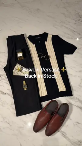 #balvein Versase black on gold & white on blue . Back in stock .  Senin 8 September 2025 . 