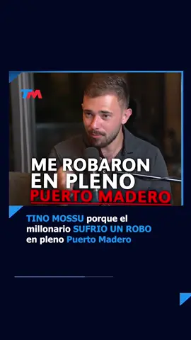 Roban en puerto Madero a tino mossu  . #argentina #closer #tinomossu 
