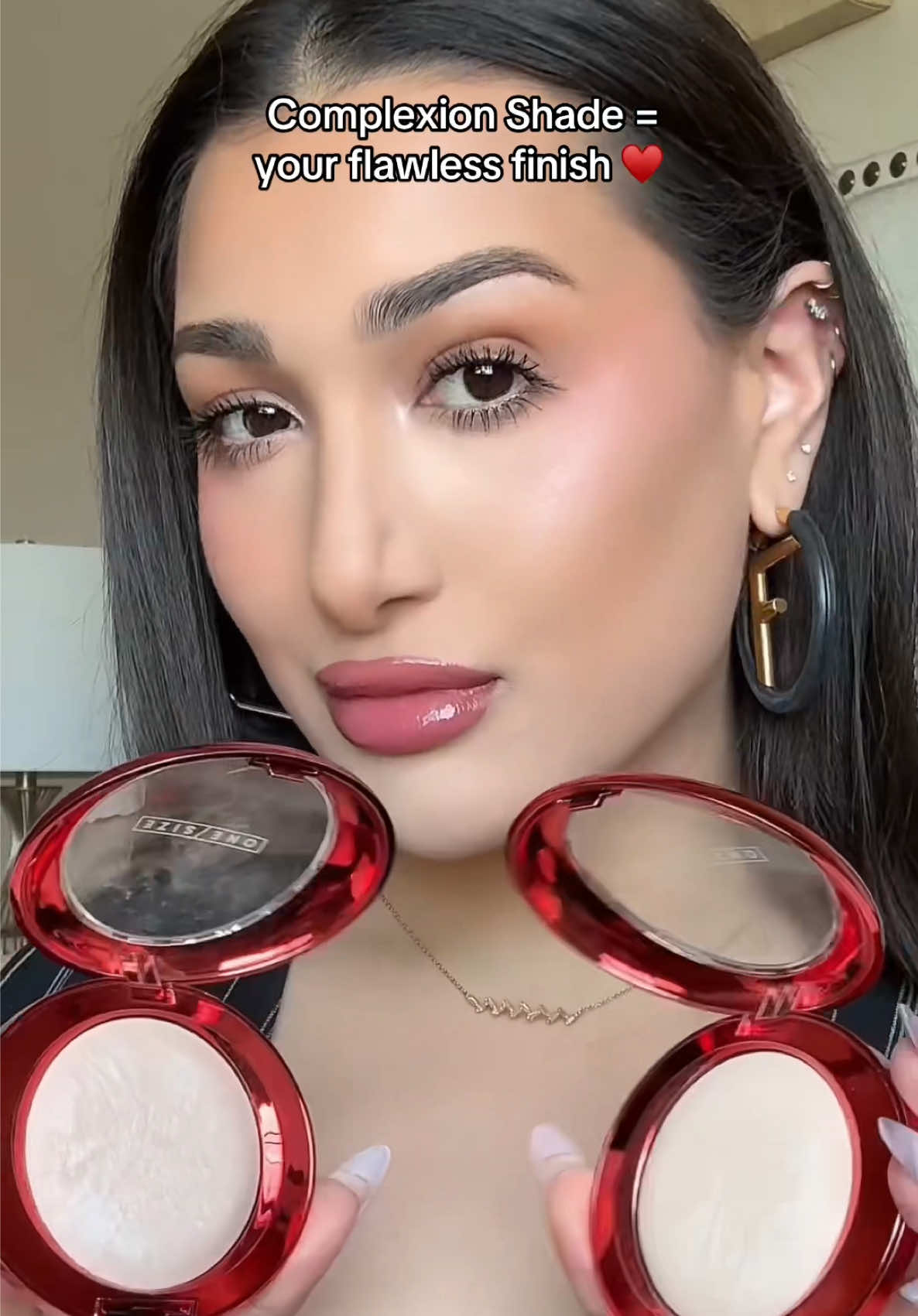 Flat ➡️ dimensional in 30 seconds. 🙌 Pro Tip: Grab a #BoucléSilkPowder shade 1–2 lighter, puff it under your eyes + high points to brighten and add radiance. Then finish with your Bouclé complexion match for an all-over silky, airbrushed finish. Bouclé is ready for you NOW at @sephora , TikTok Shop, and onesizebeauty.com. 🛒♥️