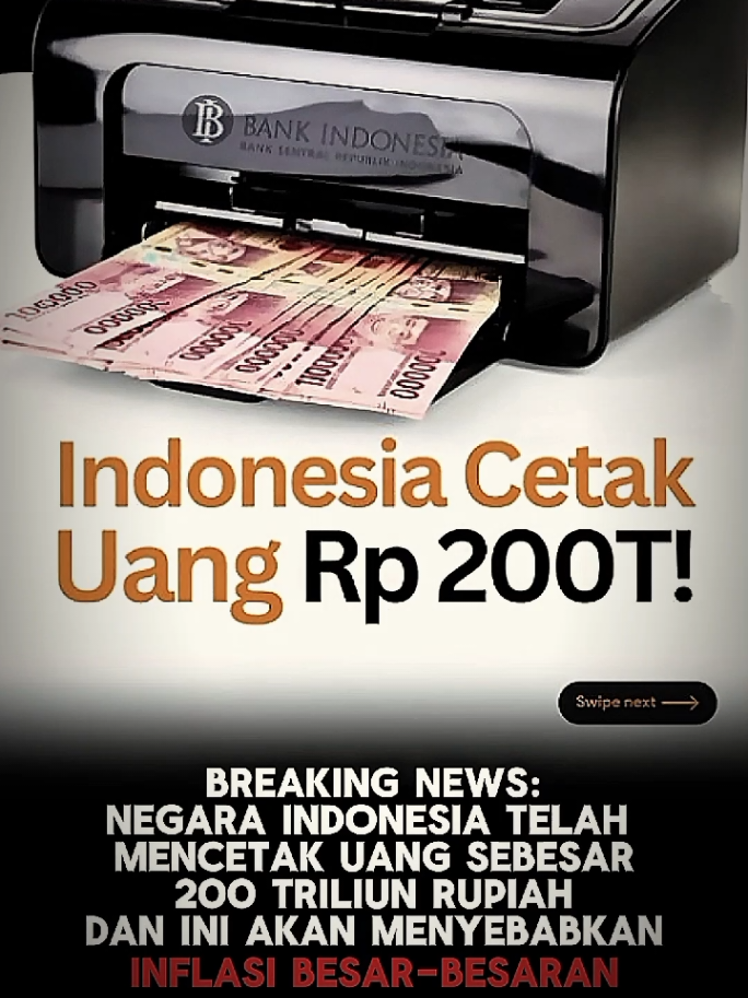 ‼️dampak positif dan negatif nya👇 👉Dampak positifnya suku bunga acu jadi 5%, imbal hasil SBN lebih rendah, dan ruang fiskal makin lega untuk pembangunan. 👉Tapi ada juga risikonya potensi inflasi, tekanan rupiah, hingga tantangan koordinasi fiskal & moneter. suku bunga acuan turun.  ‼️note : inidalam bentuk SBN yaa🥰,bukan dalam bentuk kuartal (fisik),dan itu juga buat infrastruktur,pangan dll, bukan buat konsumtif,jadi kalo berhasil, malah bisa menekan inflasi. #fyp #foryoupage #breakingnews #inflasi #rupiah 