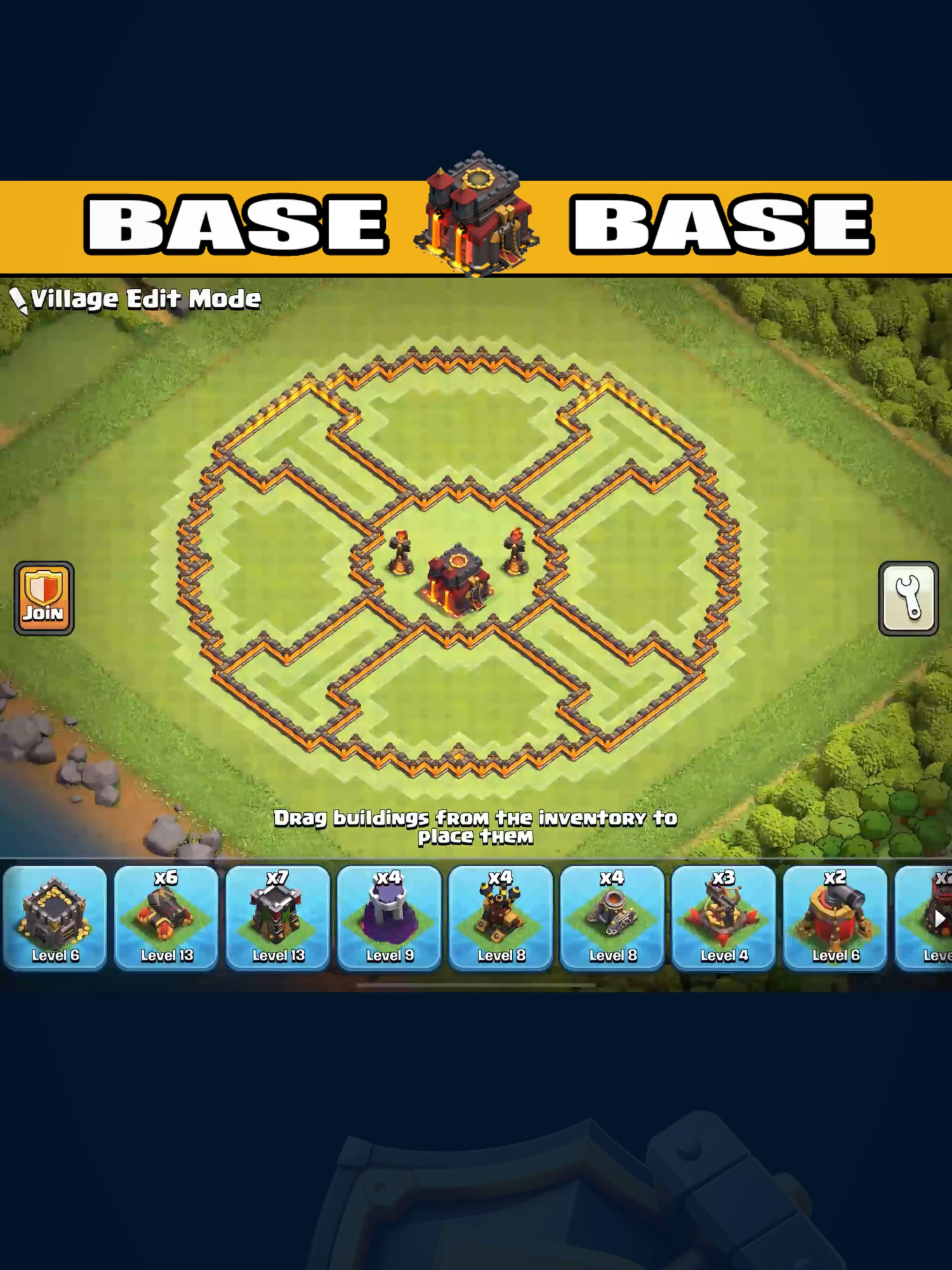CLASSIC TH10 Farm base 2025!👨‍🌾 Remember when there was only one Champions League and no I/II/III.. This TH10 base keeps your loot oldschool safe, even while you're on vacation! Save now & regret not💜 #ClashofClans #th10base #SpeedBuild #ClashCommunity #ClashTips