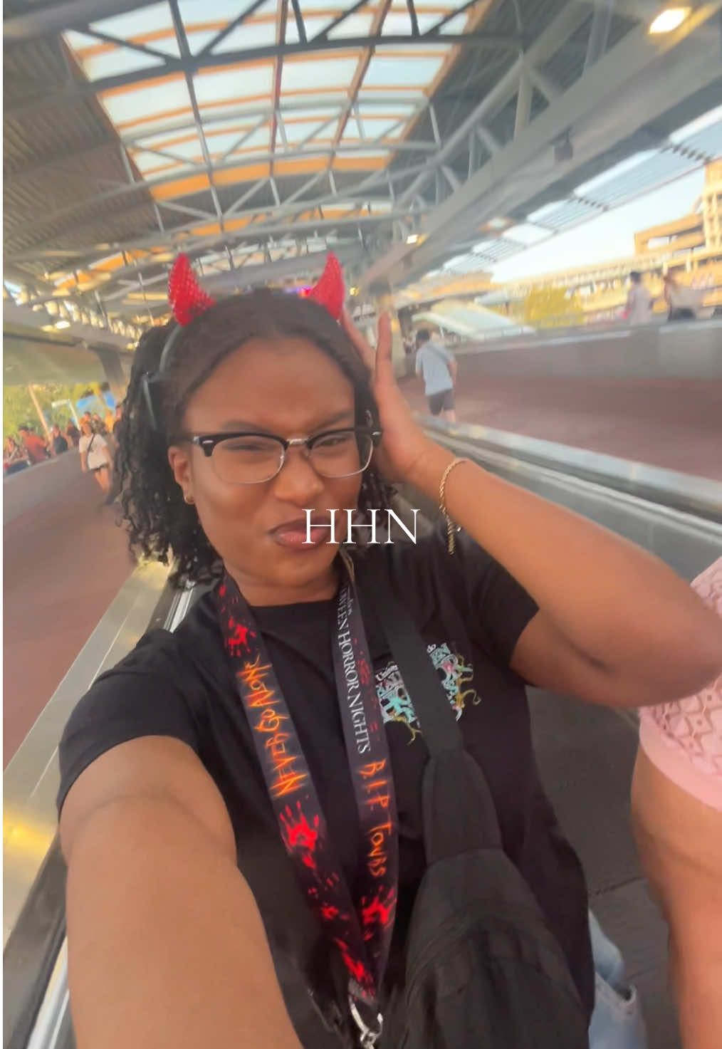 I went to HHN for the first time this year thinking I was going to need the deathly afraid necklace but I didn’t and I had a great time!! One thing I can say I love about HHN is if you don’t really care about hitting the houses you can still ride plenty of rides during the event with little to no wait times!! #HHN #halloweenhorrornightsorlando #fyp #fypシ 