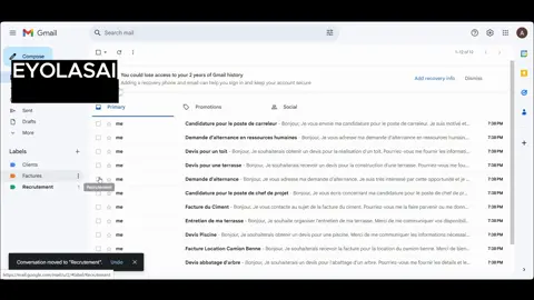 Tu en as assez de trier tes mails manuellement ? Laisse l'IA s'en charger pour toi ! 📧 En quelques minutes, ta boîte de réception sera organisée sans erreurs. Ne perds plus ton temps #ia #n8n #productivity #Tecg