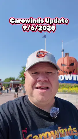 Carowinds preview of Scarowinds decor 9/6/25 @Carowinds #halloween #northcarolina #southcarolina #spooky #coastershauntsdarkrides 