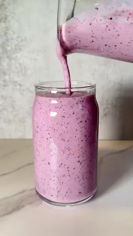 Super Refreshing Strawberry Blueberry Smoothie 🍓🫐🍌 #fyp #real #smoothie #viral #foryou 