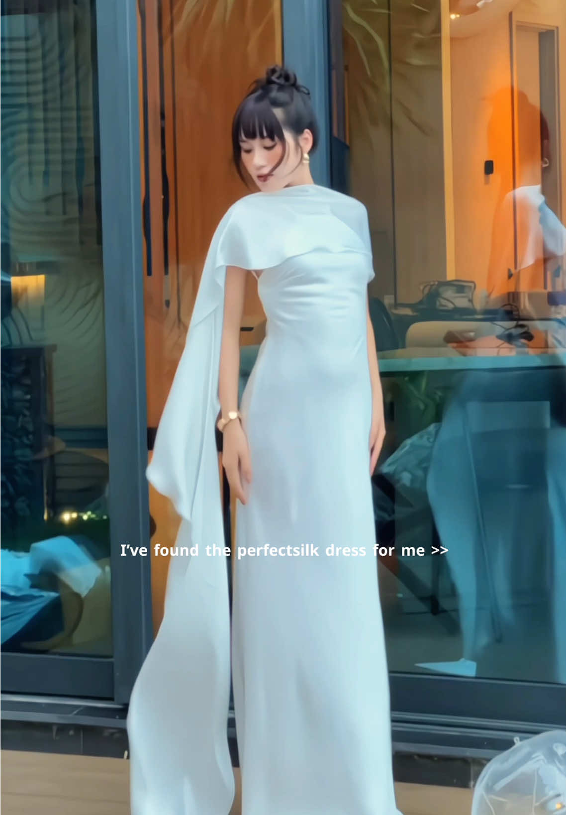 The perfect silk dress ✨ #2N #2Nbrand #thuevay #thuevaytiec #vaylua