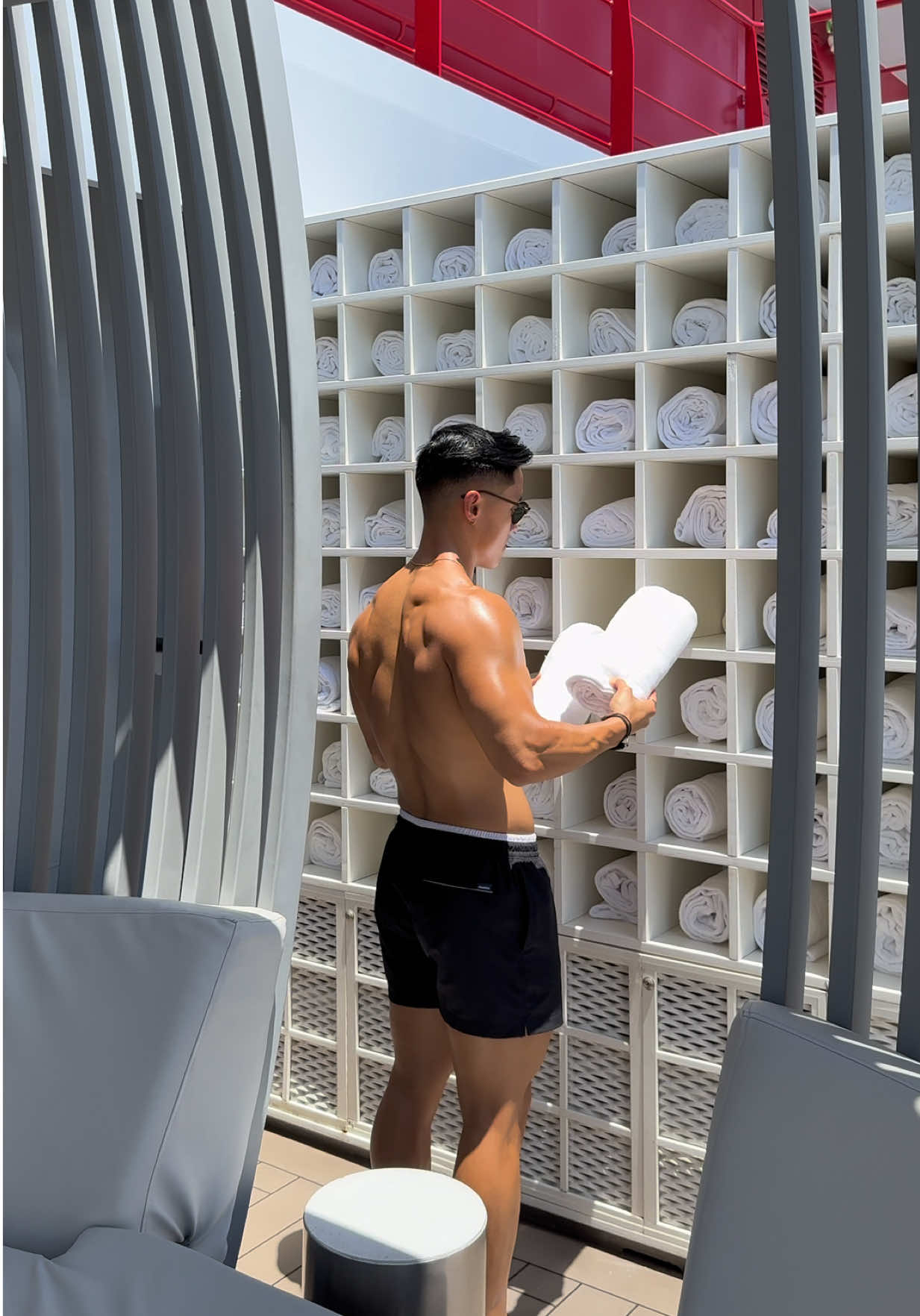 ASMR — a day at sea with @Virgin Voyages #virginvoyages #ad