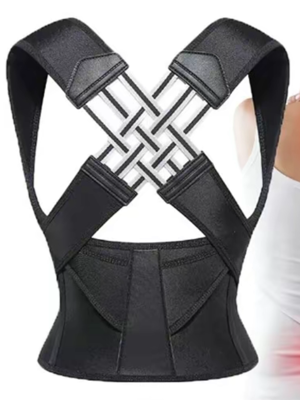 🚨 Ta cansada de pneusinhos chatos na cintura e dores na coluna??? Esse Colete vai resolver seu problema por menos de R$32,00 😱 #colete #estetica #postura #coluna #tiktokshop