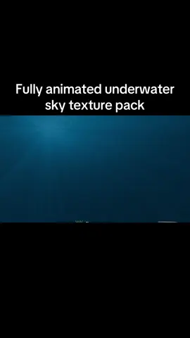 Fully animated underwater sky texture pack#fyp #fypシ゚viral #Minecraft #viral #fypシ 