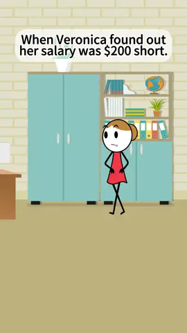 When Veronica found out her salary was $200 short…@✨️The Real Veronika ✨️ #worklife #managersbelike #jobs #work #veronica 