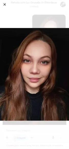 Golden Hour ✨️ Prompt: Oi chat, por favor, crie um retrato do meu rosto em primeiro plano, usando minha foto de referência, alto constraste e sombras, com luz e temperatura douradas representando um entardecer como se estivesse sendo iluminada pelo sol, com lentes de 35 mm e qualidade 4K HD, manter minha expressão e ser fiel aos meus traços #gemini #trend #edicaodefotos #goldenhour