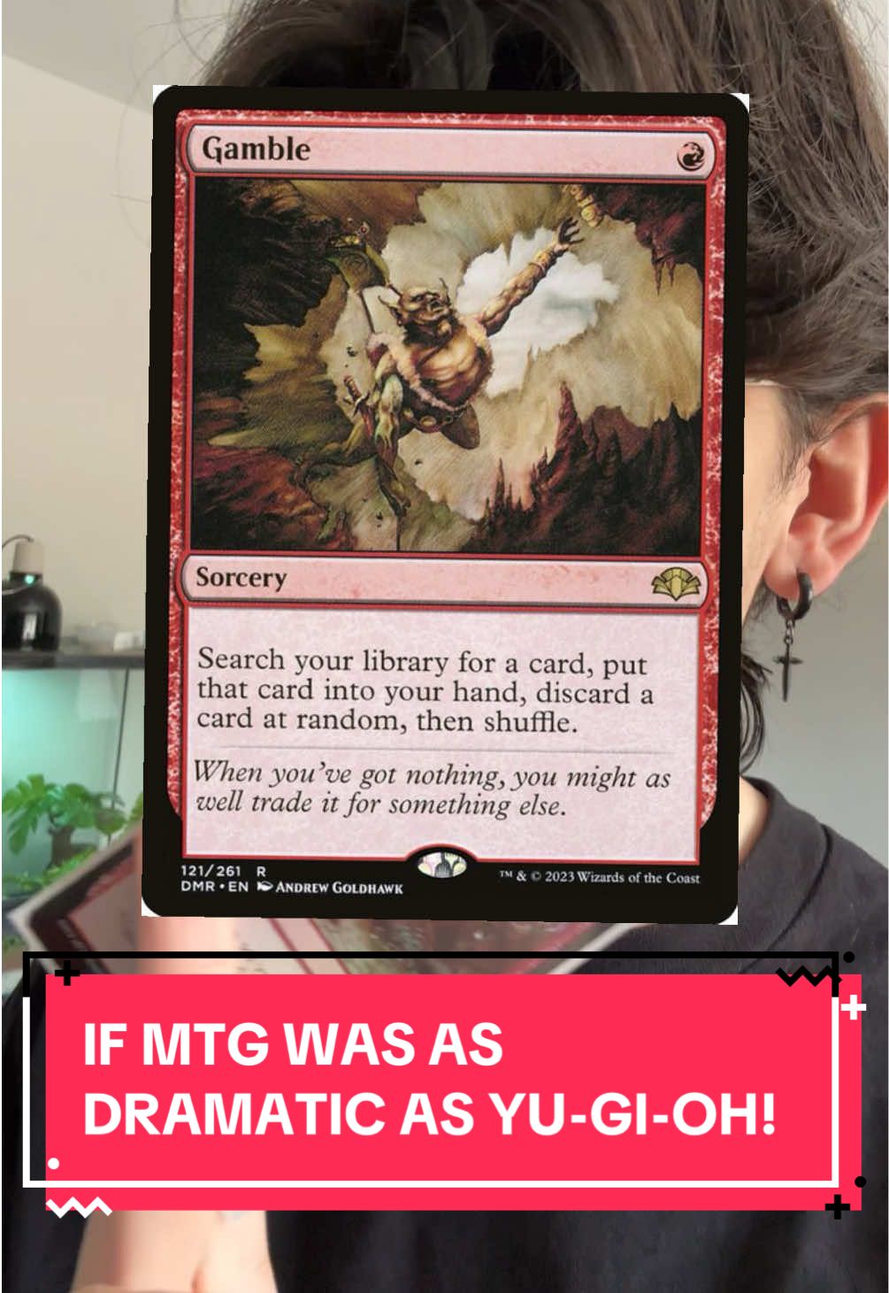 Should I do more of these? What other ideas do you want me to recreate? Let me know because these are always a blast to make!! #fyp #mtg #mtgtok #yugioh #yugiohtiktok 