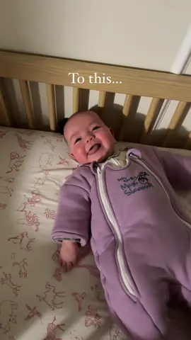 The transition from swaddled to standing in the crib is so quick. I feel like just yesterday she was my little inch worm in her straight jacket of a swaddle 🤣 now she’s standing and throwing her pacis out of the crib! (though the transition from the swaddle to the sleep sack was roughhhh)  . . . . #momcontent #momcreator #scottsdale #scottsdalemoms #azsahm 