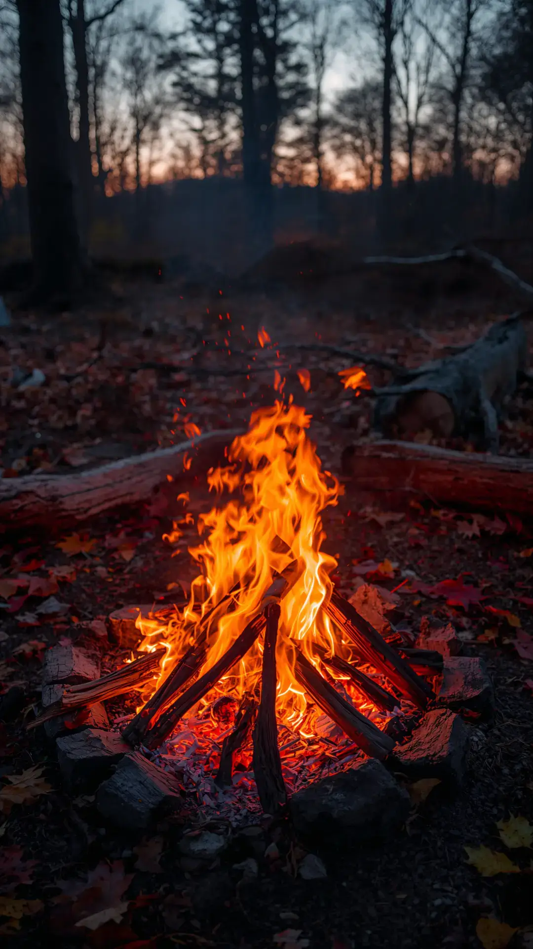Feel the warmth of the campfire in the heart of the autumn forest 🍁🔥. Crackling wood, glowing flames, and the calm of nature at sunset. Perfect daily visual therapy for peace of mind. 🌿 🎥 4K cinematic campfire shots 🎶 Relaxing nature sounds & vibes 🌌 Pure autumn aesthetic #God #FireplaceASMR #RelaxingVibes #PeacefulNature #VisualTherapy 