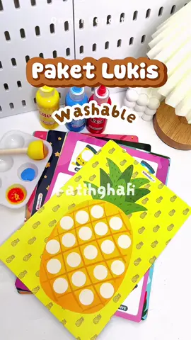 Paket mewarnai Dot painting kit Dot painting paket melukis free brush cat#melukis #paintingkit #dotpainting #painting #mainananak 