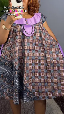 Robe disponible @Celiwax #percer #abonnetoi❤️❤️🙏 #viral #pagneafricain #waxcoton 