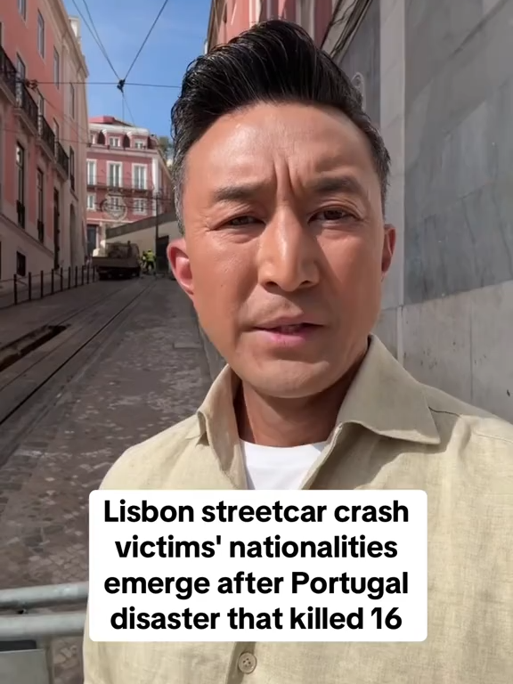 Two days after Portugal's worst-ever electric streetcar crash killed 16 people and left more than 20 others from across the globe injured, forensics teams in Lisbon said Friday that they had identified nearly all of the victims. Portugal's Air and Rail Accident Investigation Unit was expected to release a preliminary report on the technical cause of the funicular crash later in the day. #portugal #lisbon #news #breakingnews #lisbonportugal #fyp #viral #foryou