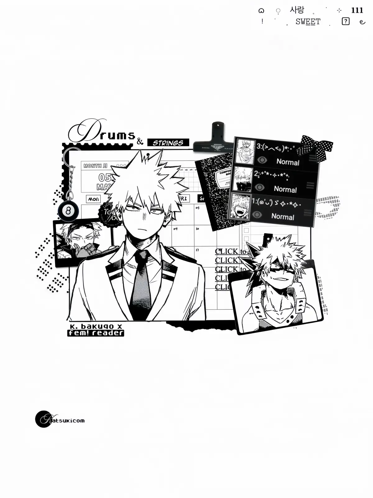 𓎢𓎡 　　⁺　#katsukicom   +  #mha ⁺　⌢　　ᵎsorry for the short part but atleast more interactions w bakugo..! #fyp #foryou #foryoupage layout inspired by @.𝗿𝗲𝗻𝗰𝘇𝗶 on tiktok