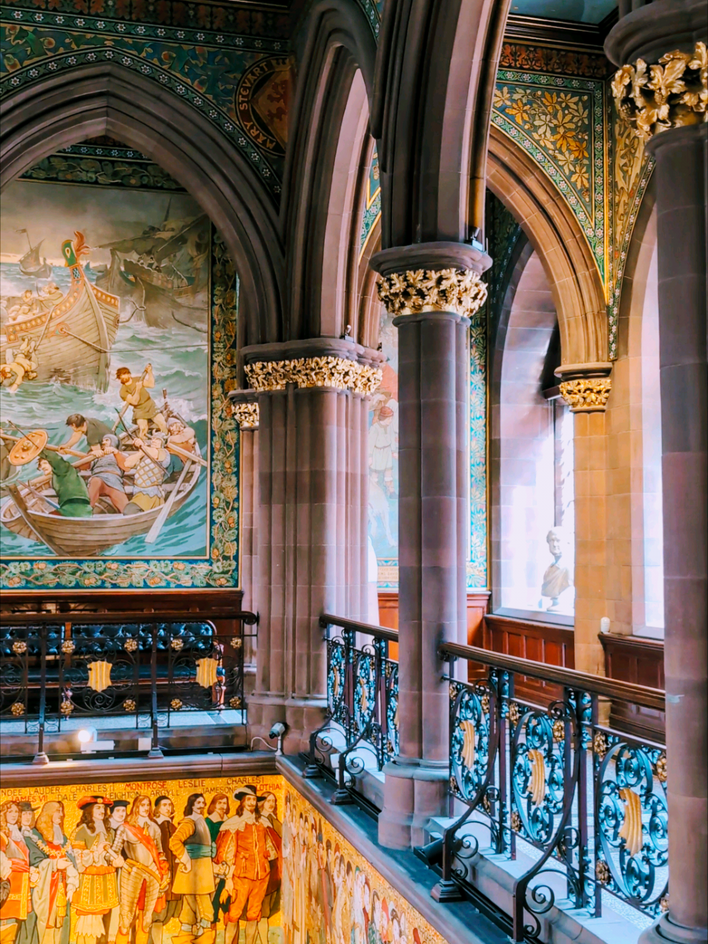 📍 National Galleries of Scotland: Portrait  One of the best free museums in Edinburgh, a true hidden gem right in the city centre. A neo-Gothic palace dedicated to exploring various aspects of the Scottish story. The art tells you stories of the land and its people throughout history. #edinburghportraitgallery #edinburghmuseum #scottishart #whattodoinedinburgh #scotlandtravel   Free things to do in Edinburgh | Edinburgh museum | Edinburgh art gallery | what to do in Edinburgh