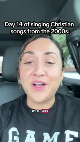 Day 14 of singing Christian  songs from the 2000s: He Reigns Newsboys 2003 My daughter was watching me and making me laugh. 😆 #christiantiktok #christianmusic #2000s #newsboys #day14 