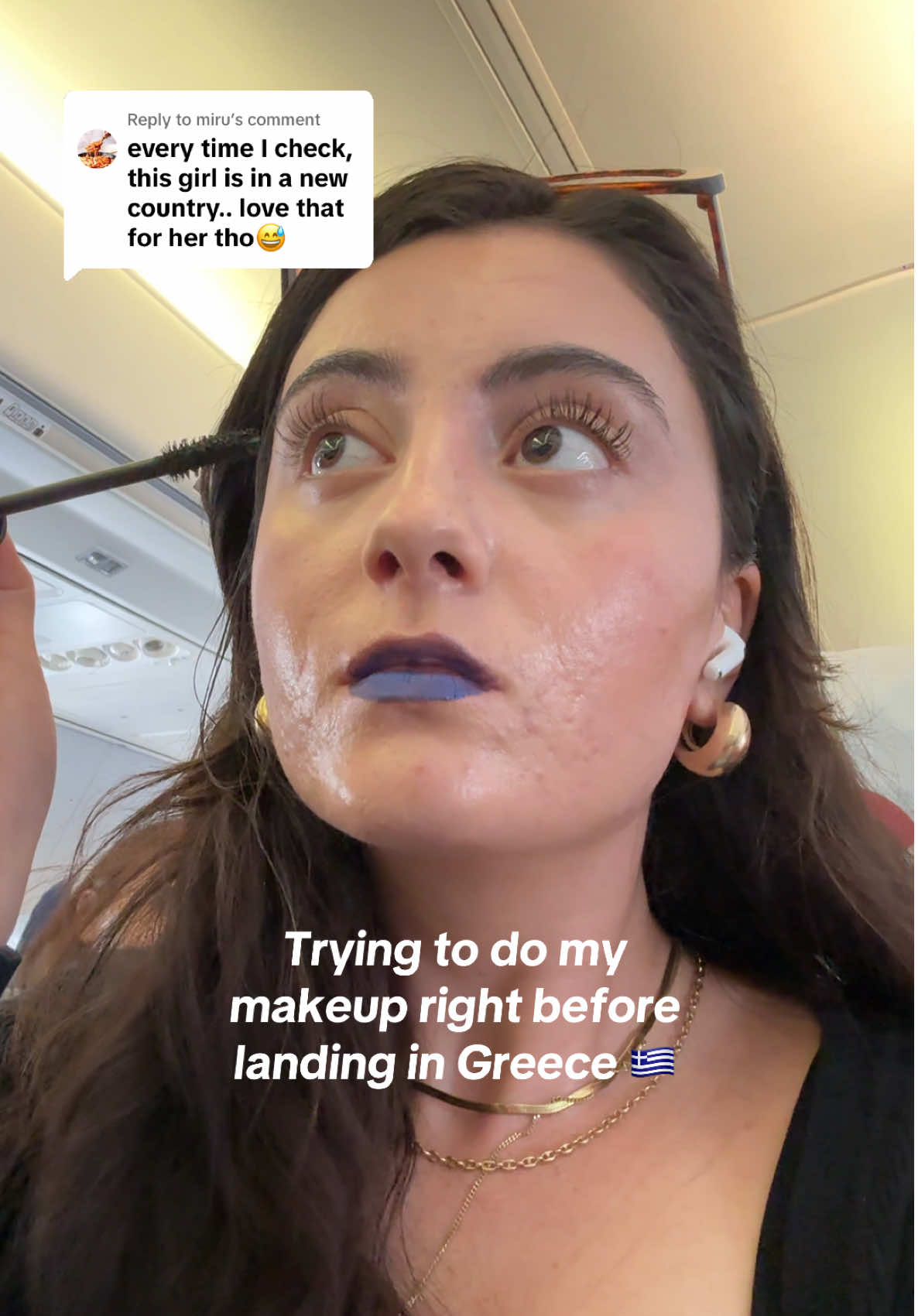 Replying to @miru another day another adventure 🥹🇬🇷 Greece vlog on my YouTube channel hehe #travellife #makeuptutorial #realskintexture #grwm #beautytips 