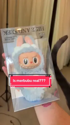 My merbubu is a little sus! #labubu #merbubu #labubuexclusive #unboxing #fypシ 