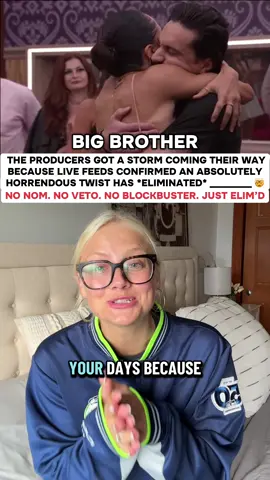 This was a low blow by Big Brother. One of the great things about competing is the ability to fight for yourself to stay through the format of the game. We can retire this *TWIST* immediately. #bigbrother #cbs #bb27 