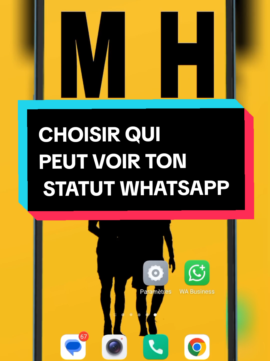 choisir qui peut voir tes statuts WhatsApp #whatsapp #statuswhatsapp #malitiktok🇲🇱 #view 