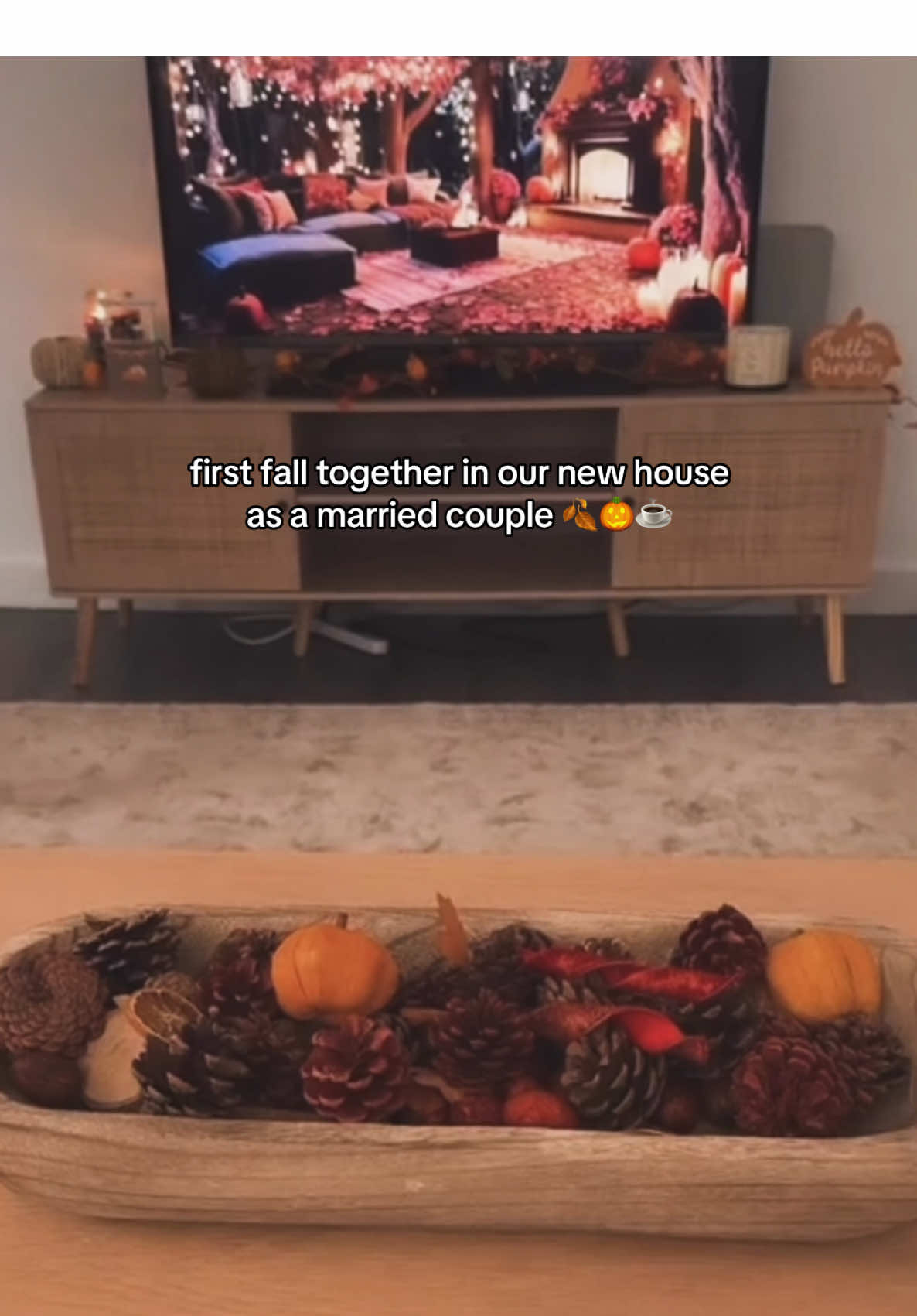 small little cheap fall decor !! #fall 