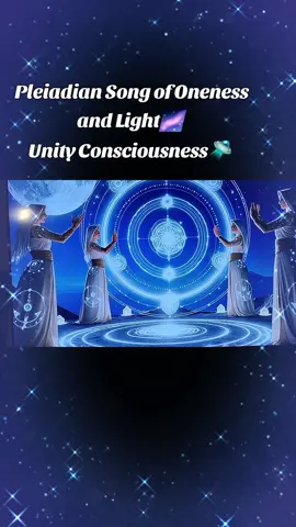 A sacred Pleiadian mantra for Unity Consciousness. Through Light Language and cosmic vibrations, we remember that we are One Light, One Breath, One Soul. ✨ #Pleiadian #LightLanguage #UnityConsciousness #Starseed #CosmicMantra