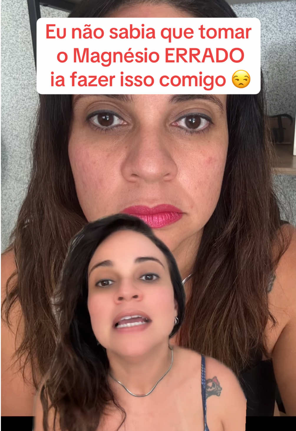 Tomei Magnésio errado e me lasquei🥹 #magnesio #pele #estresse 