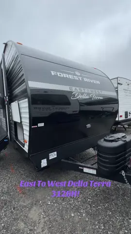 East To West Della Terra 312BH - bunk house!  #goessttowest #dellaterra #traveltrailer #september #rvlife