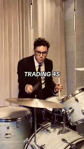 Trading 4s - Ornhitology #drums #drumming #drumsolo #jazz #swing