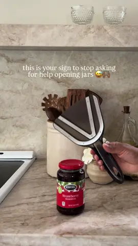 Say goodbye to struggling with jars 🙌 This little gadget does ALL the work for you! 🫙✨ works on every size!!! Linked in my Amazon storefront ! I can do all things through Christ which strengtheneth me. Philippians 4:13. #TikTokMadeMeBuyIt #AmazonFinds #ViralAmazonFinds #AmazonMustHaves #AmazonFavorites
