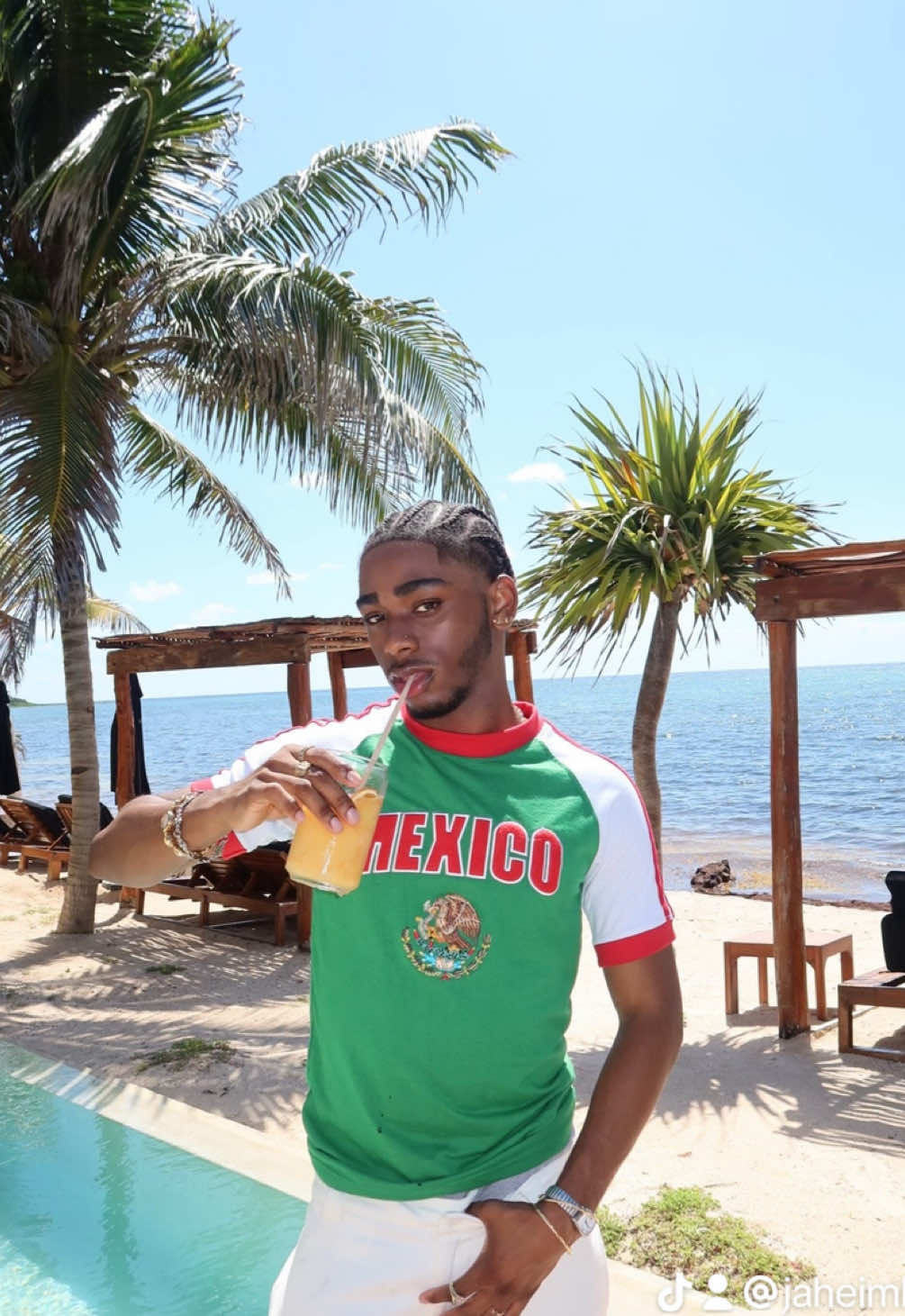 Mexico fit recap 💫🇲🇽 Follow the ig: jaheimhuggins #fashion #jaheimhuggins #travel #mexico #tulum 