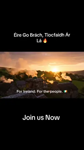 From the heart of every Irish home, the tricolour still rises. Even from the chimney, Ireland’s spirit finds a way to fly. ☘️🇮🇪🔥 #ÉireGoBrách #TiocfaidhÁrLá #IrelandForever