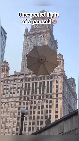 O guarda sol saiu literalmente voando. #voando #guardasol 