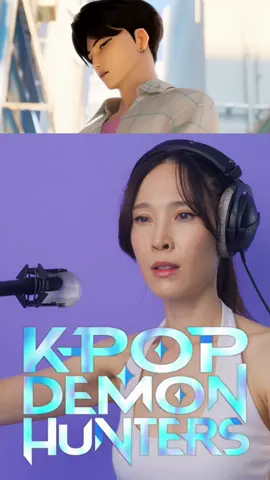 KPOP Demon Hunter’s Voice Acting Challenge 😈 Rumi meets Jinu.  #voiceactor #huntrix #sajaboys #kpop #actor 