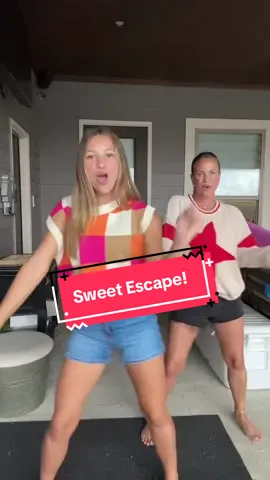 Replying to @🌼Natalya🌼 It’s raining so we are in a new place lol. This dance is so fun!! DC: @amiemillss #trending #dancetok #fundance #trendingdance #sweetescapedance @palynnn 