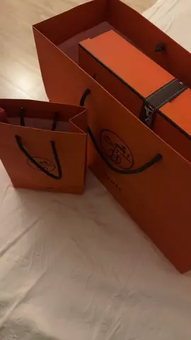 Hermès Unboxing 🍊💌 #fyp #hermes 