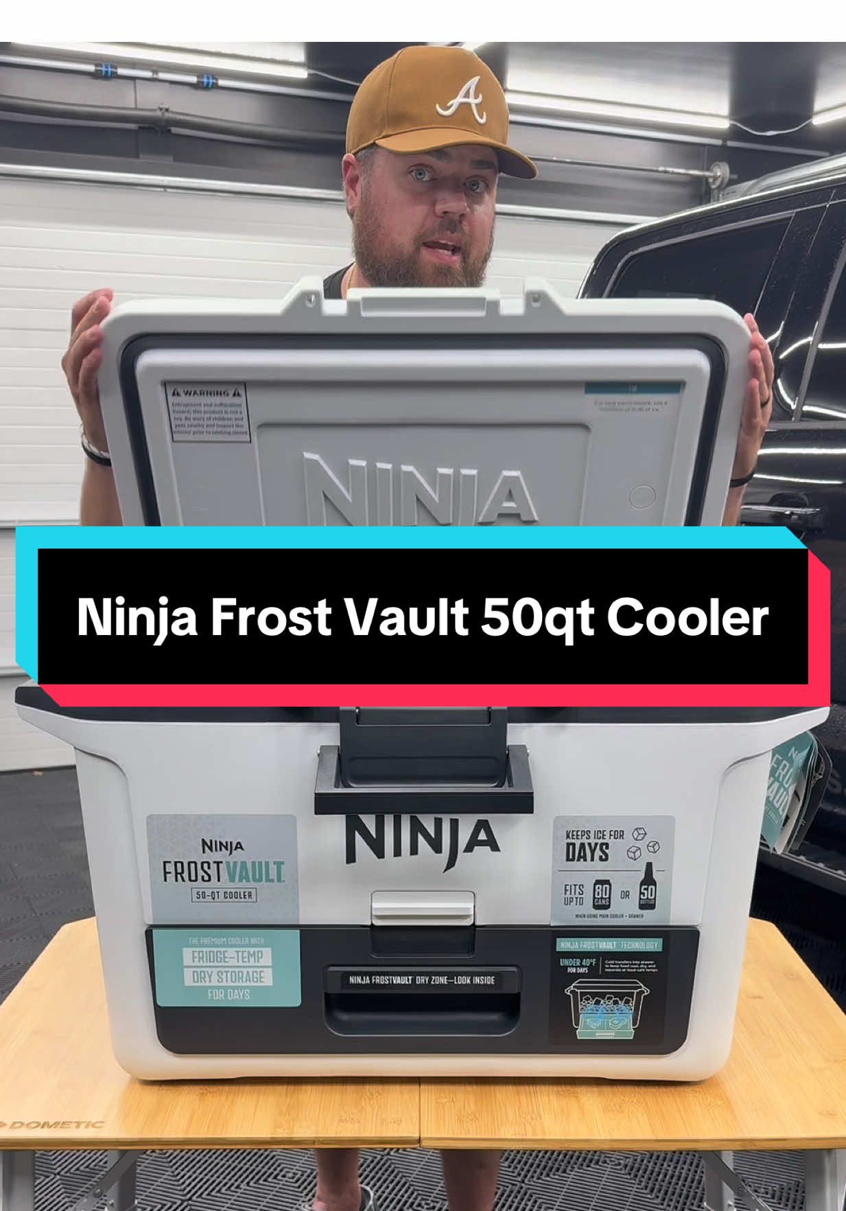 Do you want the best cooler on TikTok? Well hurry and grab the Ninja before it’s too late late. #ninja #gameday #CollegeFootball #camping #cooler 