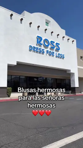 Blusas hermosas a precio súper bajos ❤️ sigueme para que no te pierdas mis videos #blusas #rossfinds #rossdressforlessfinds #rossdressforless #LanguageLearning 