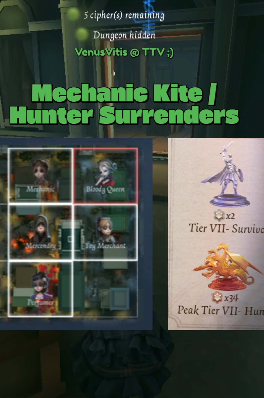 Cute Mechanic Rank Kite! W/ @auntie.annie and @CatharticNight Support<3 #fullgame #idvrank #venusvitis #idvgameplay #idvrankmatch 