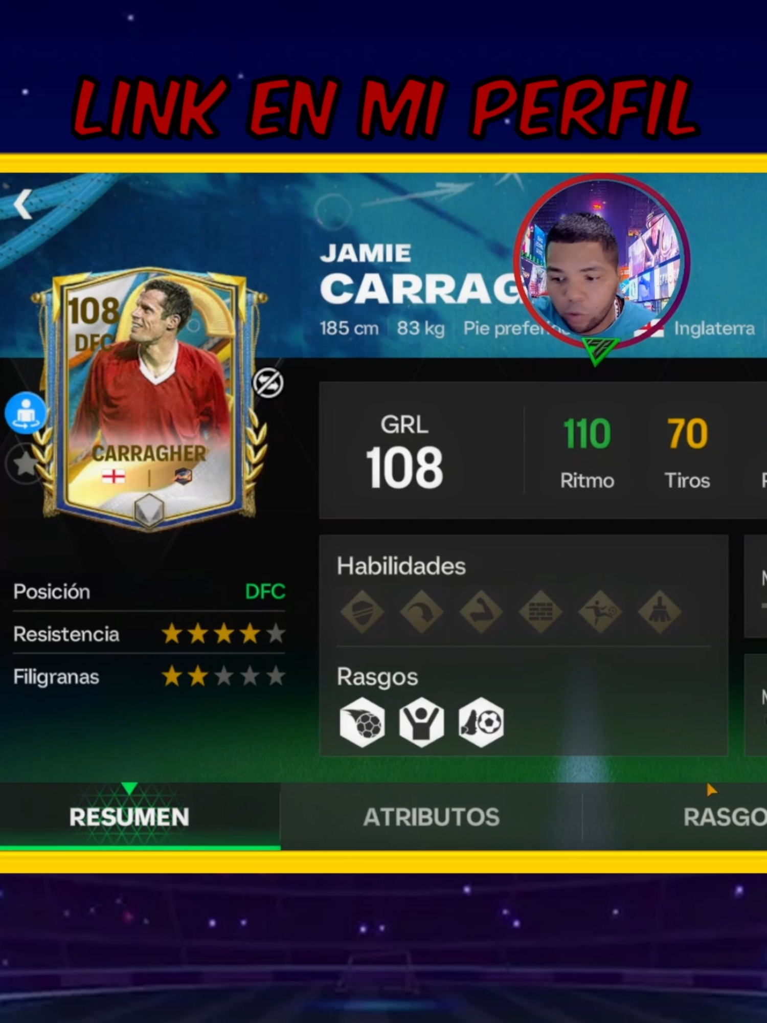 Es buena opcion CARRAGER, YA LO SACASTE? #fcmobile #parati #FORYOU #roadto10k #fcmobile24 #feed