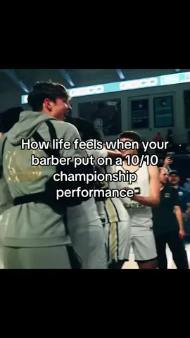 Having a goated cut is top 5 feelings #elliotcadeau #basketball #cut #barber #god 