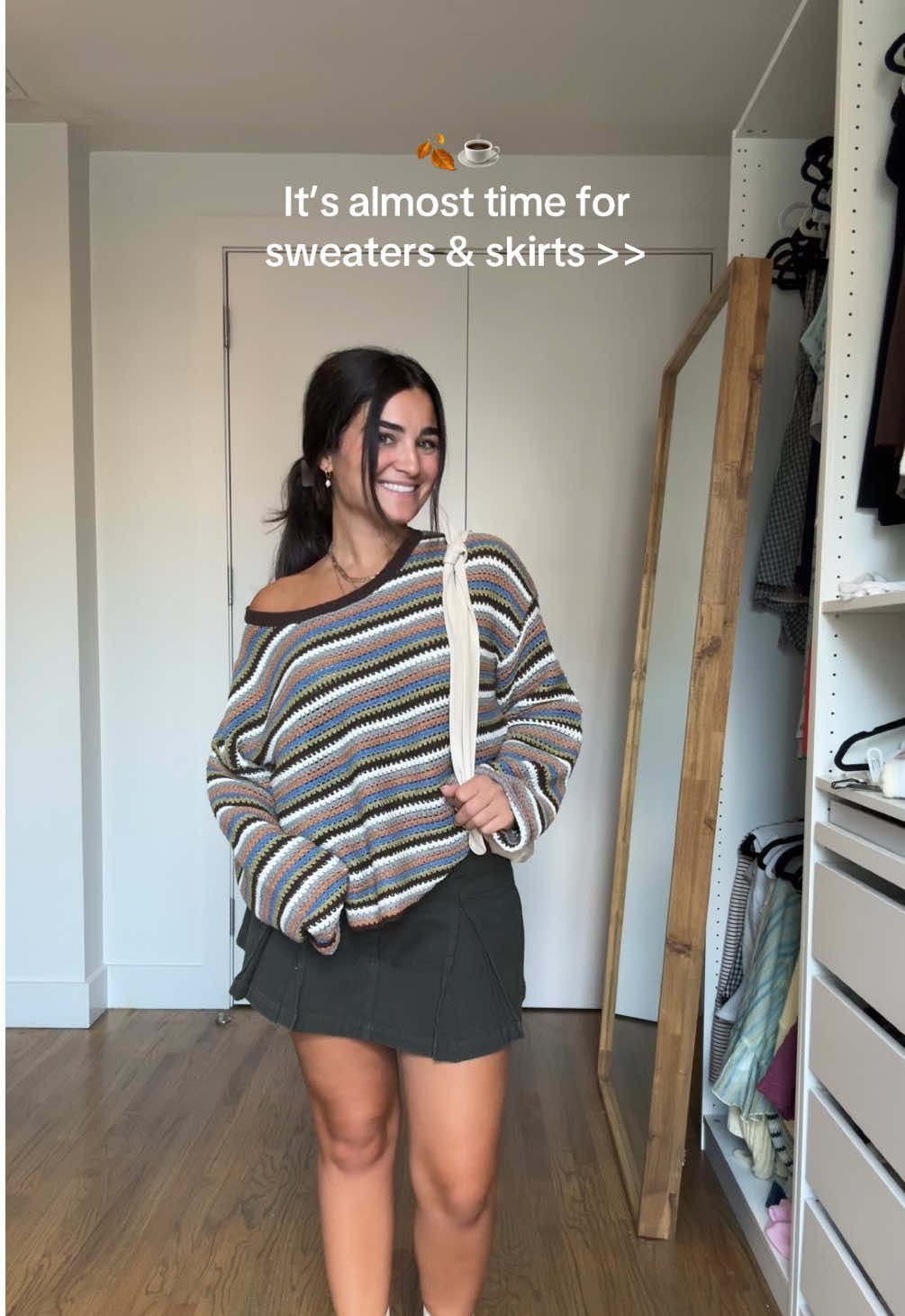 Fall coffee date uniform incoming… 🍁 #outfitinspo #fallfashion #sweaterweather #styleinspo 